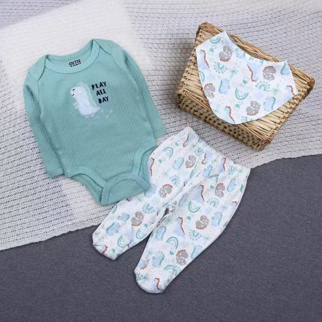 "Play All Day" Dinosaur 3-Piece Set