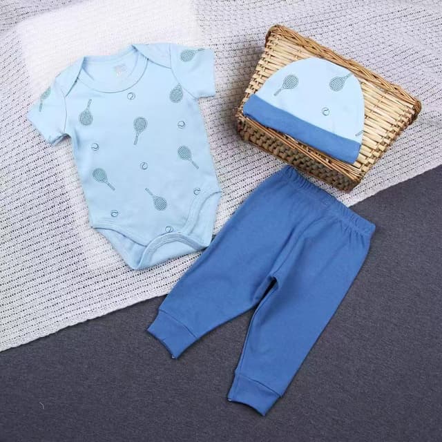 Blue 3 Piece Set