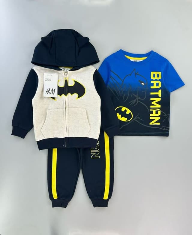 Batman 3-Piece Outfit Set