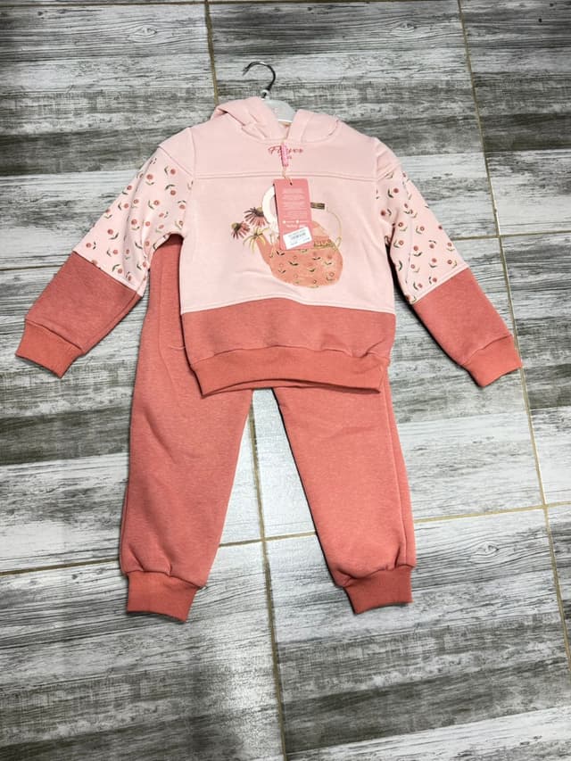 Floral Teapot Hooded Set