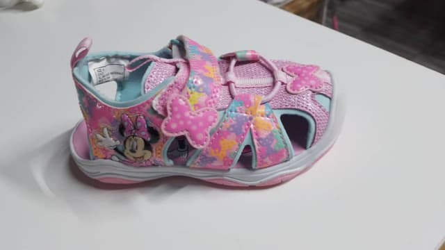 Minnie Mouse Sequin Bow Sandals